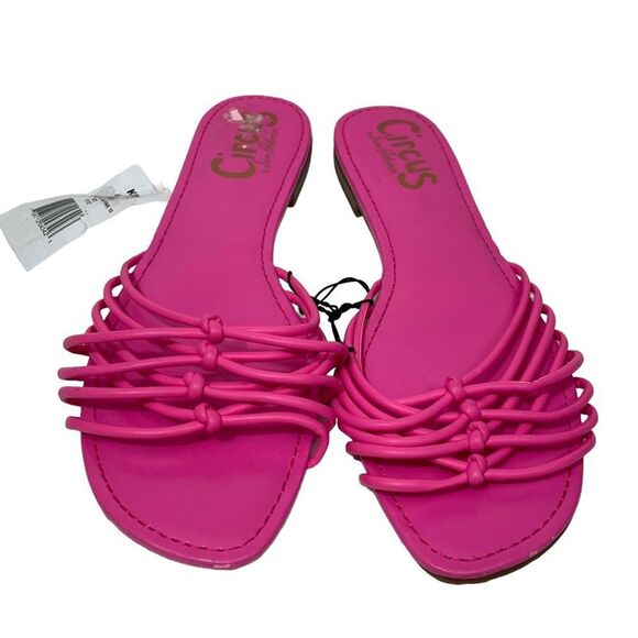 NWT Sam Edelman Pink Strappy Sandals - Picture 1 of 4